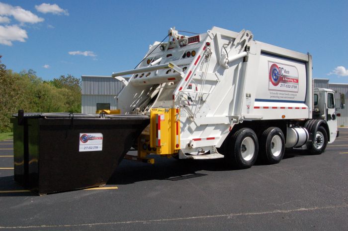 garbage pickup service litchfield il vandalia il hillsboro il